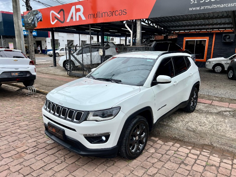 JEEP COMPASS LONGITUDE 2.0 4X2 FLEX 16V AUT. 2019/2019 AR MULTIMARCAS VENÂNCIO AIRES / Carros no Vale