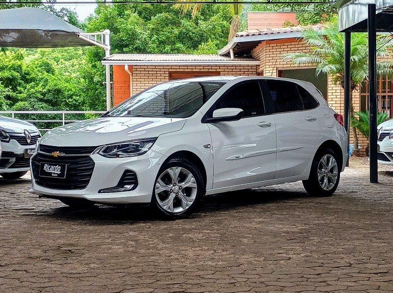 CHEVROLET ONIX 1.0 PREMIER 12V TURBO 2020/2021 RICARDO VEÍCULOS TEUTÔNIA / Carros no Vale