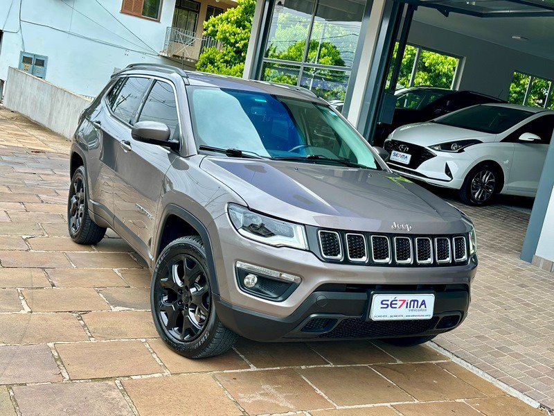 JEEP COMPASS LONGITUDE 2.0 16V 4X4 AT 2019 2019/2019 SÉTIMA VEÍCULOS GUAPORÉ / Carros no Vale