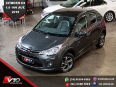 CITROEN C3 EXCLUSIVE 1.6 FLEX 2018/2019 V10 VEÍCULOS CAXIAS DO SUL / Carros no Vale