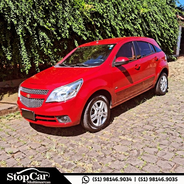 CHEVROLET AGILE LTZ 1.4 MPFI 8V FLEXPOWER 5P 2011/2011 STOPCAR MULTIMARCAS ESTRELA / Carros no Vale