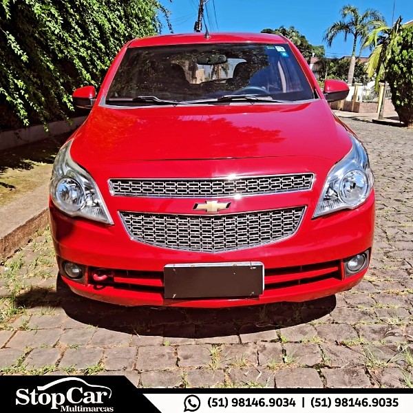 CHEVROLET AGILE LTZ 1.4 MPFI 8V FLEXPOWER 5P 2011/2011 STOPCAR MULTIMARCAS ESTRELA / Carros no Vale