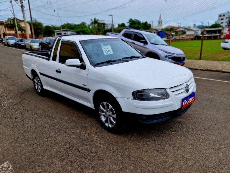 VOLKSWAGEN SAVEIRO 1.6 TREND 8V 2009/2009 CRUZEIRO MULTIMARCAS CRUZEIRO DO SUL / Carros no Vale