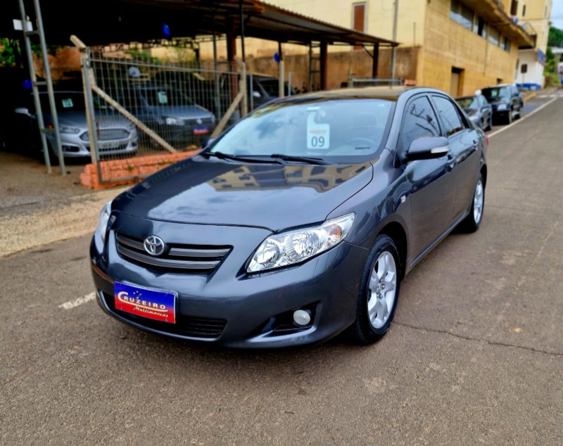 TOYOTA COROLLA 1.8 XEI 16V 2009/2009 CRUZEIRO MULTIMARCAS CRUZEIRO DO SUL / Carros no Vale