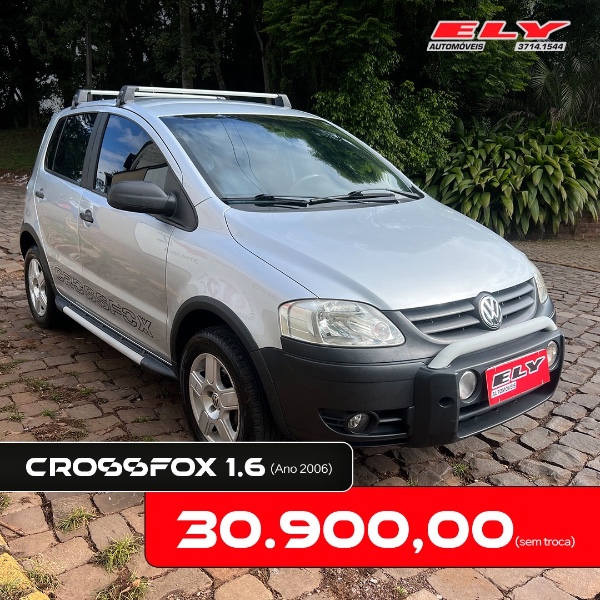 VOLKSWAGEN CROSSFOX 1.6 2006/2006 ELY AUTOMÓVEIS LAJEADO / Carros no Vale