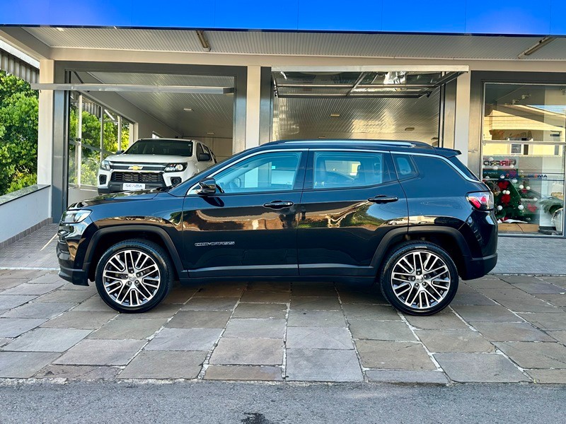 JEEP COMPASS LIMITED T270 1.3 TB 2022/2022 SÉTIMA VEÍCULOS GUAPORÉ / Carros no Vale