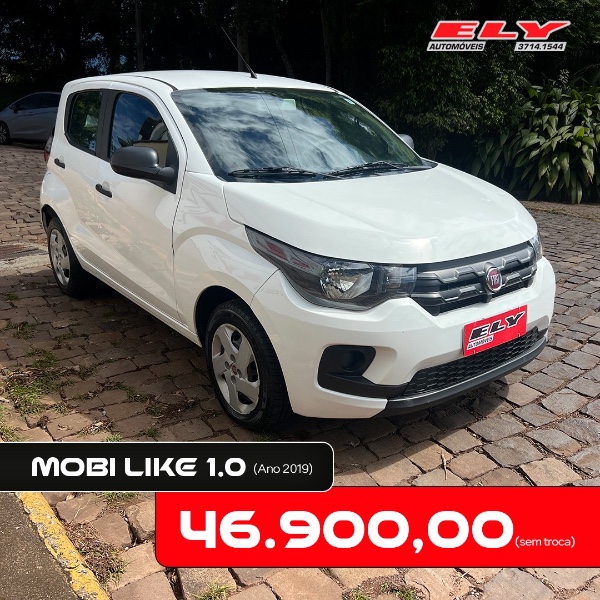 FIAT MOBI LIKE 1.0 FIRE FLEX 5P. 2019/2019 ELY AUTOMÓVEIS LAJEADO / Carros no Vale