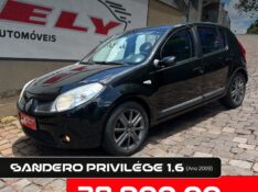 RENAULT SANDERO 1.6 2009/2009 ELY AUTOMÓVEIS LAJEADO / Carros no Vale