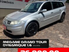 RENAULT MEGANE GRAND TOUR DYNAMIQUE 1.6 16V 2012/2012 ELY AUTOMÓVEIS LAJEADO / Carros no Vale