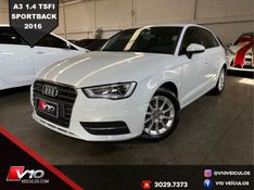 AUDI A3 1.4 TFSI SPORTBACK 16V S-TRONIC 2015/2016 V10 VEÍCULOS CAXIAS DO SUL / Carros no Vale