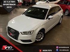 AUDI A3 1.4 TFSI SPORTBACK 16V S-TRONIC 2015/2016 V10 VEÍCULOS CAXIAS DO SUL / Carros no Vale