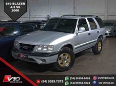 CHEVROLET BLAZER 4.3 SFI DLX 4X2 V6 12V 2000/2000 V10 VEÍCULOS CAXIAS DO SUL / Carros no Vale