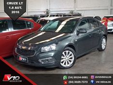 CHEVROLET CRUZE 1.8 LT 16V 2016/2016 V10 VEÍCULOS CAXIAS DO SUL / Carros no Vale