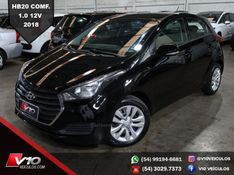 HYUNDAI HB20 1.0 COMFORT PLUS 12V 2018/2018 V10 VEÍCULOS CAXIAS DO SUL / Carros no Vale