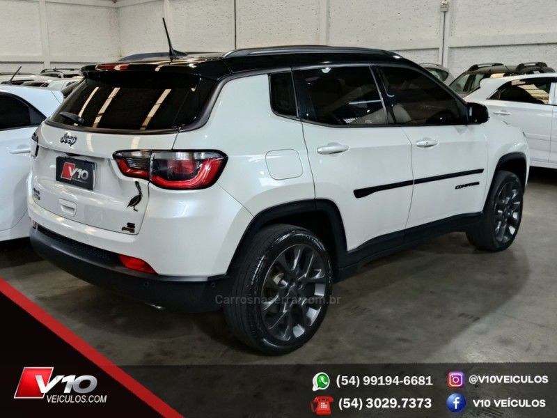 JEEP COMPASS 2.0 S 4X4 16V TURBO 2020/2020 V10 VEÍCULOS CAXIAS DO SUL / Carros no Vale