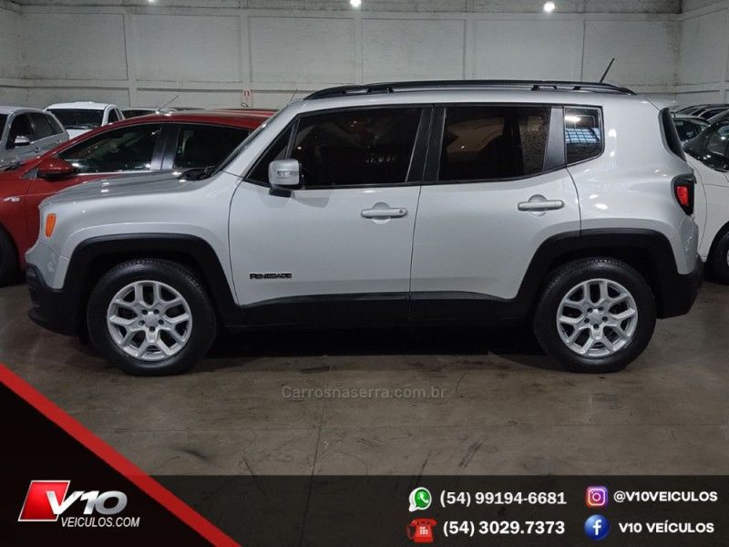 JEEP RENEGADE 1.8 16V LONGITUDE 2016/2016 V10 VEÍCULOS CAXIAS DO SUL / Carros no Vale