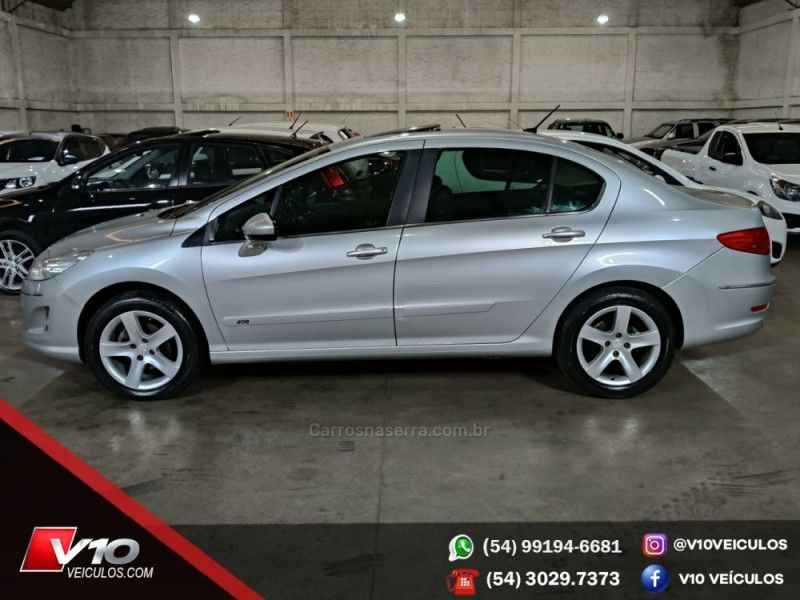 PEUGEOT 408 2.0 GRIFFE 16V 2011/2012 V10 VEÍCULOS CAXIAS DO SUL / Carros no Vale