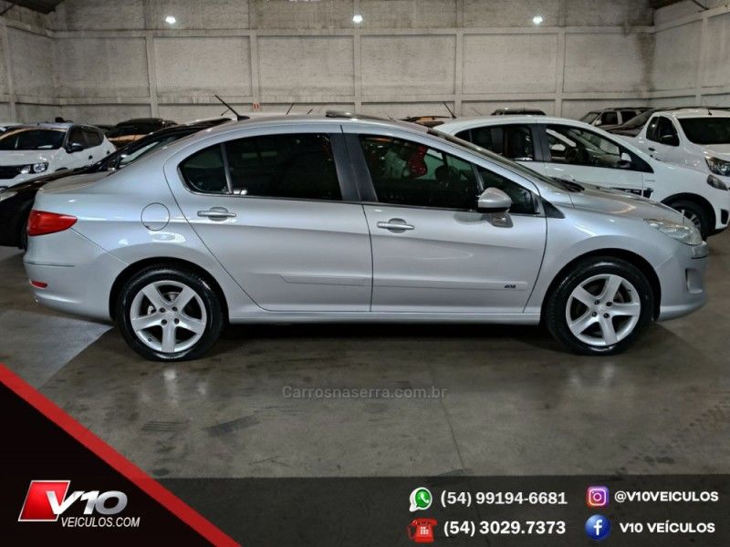 PEUGEOT 408 2.0 GRIFFE 16V 2011/2012 V10 VEÍCULOS CAXIAS DO SUL / Carros no Vale