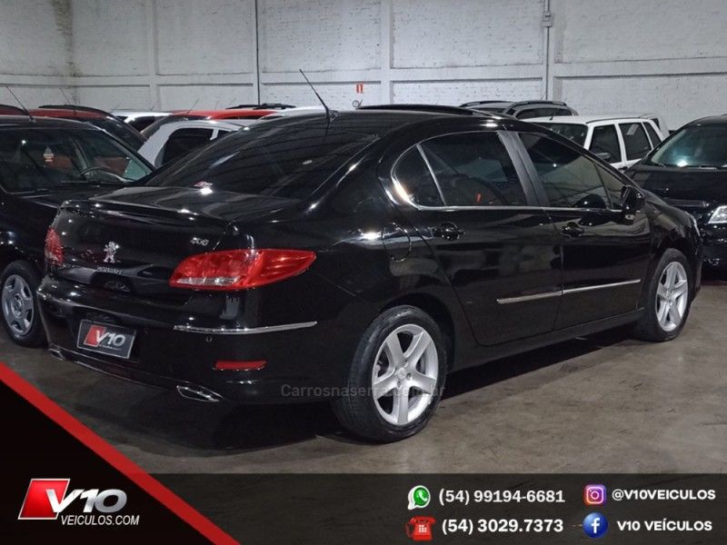 PEUGEOT 408 2.0 GRIFFE 16V 2012/2012 V10 VEÍCULOS CAXIAS DO SUL / Carros no Vale