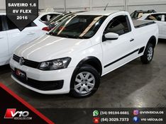 VOLKSWAGEN SAVEIRO 1.6 MI STARTLINE CS 8V 2015/2016 V10 VEÍCULOS CAXIAS DO SUL / Carros no Vale