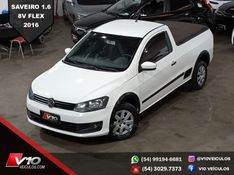 VOLKSWAGEN SAVEIRO 1.6 MI STARTLINE CS 8V 2015/2016 V10 VEÍCULOS CAXIAS DO SUL / Carros no Vale