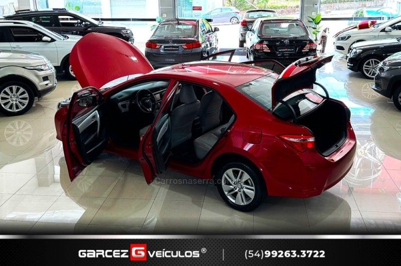 TOYOTA COROLLA 1.8 GLI UPPER 16V 2016/2016 GARCEZ VEÍCULOS BENTO GONÇALVES / Carros no Vale