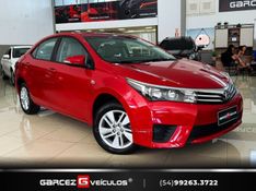 TOYOTA COROLLA 1.8 GLI UPPER 16V 2016/2016 GARCEZ VEÍCULOS BENTO GONÇALVES / Carros no Vale