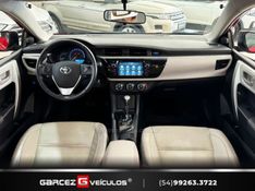 TOYOTA COROLLA 1.8 GLI UPPER 16V 2016/2016 GARCEZ VEÍCULOS BENTO GONÇALVES / Carros no Vale