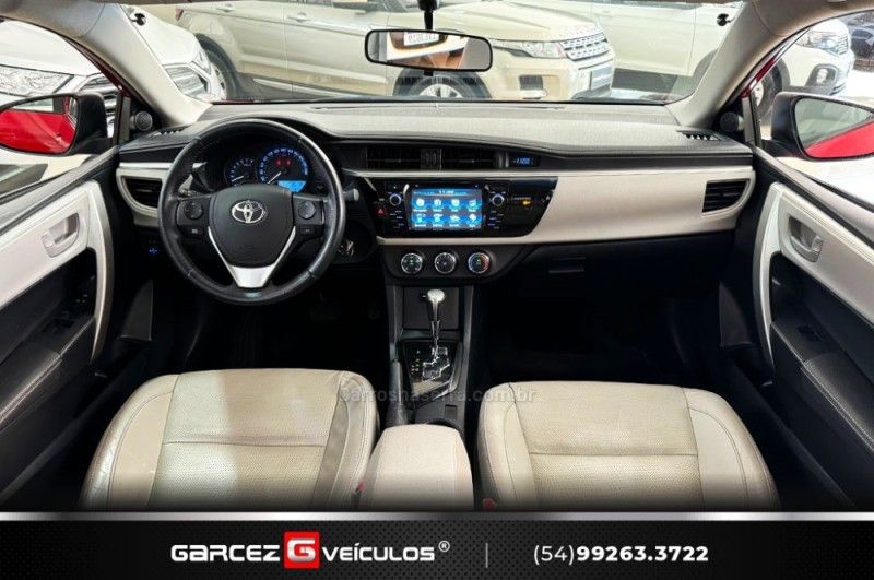 TOYOTA COROLLA 1.8 GLI UPPER 16V 2016/2016 GARCEZ VEÍCULOS BENTO GONÇALVES / Carros no Vale