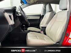 TOYOTA COROLLA 1.8 GLI UPPER 16V 2016/2016 GARCEZ VEÍCULOS BENTO GONÇALVES / Carros no Vale