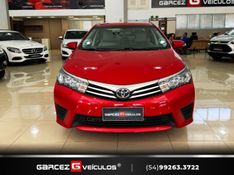 TOYOTA COROLLA 1.8 GLI UPPER 16V 2016/2016 GARCEZ VEÍCULOS BENTO GONÇALVES / Carros no Vale