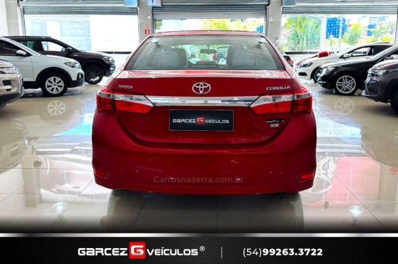 TOYOTA COROLLA 1.8 GLI UPPER 16V 2016/2016 GARCEZ VEÍCULOS BENTO GONÇALVES / Carros no Vale