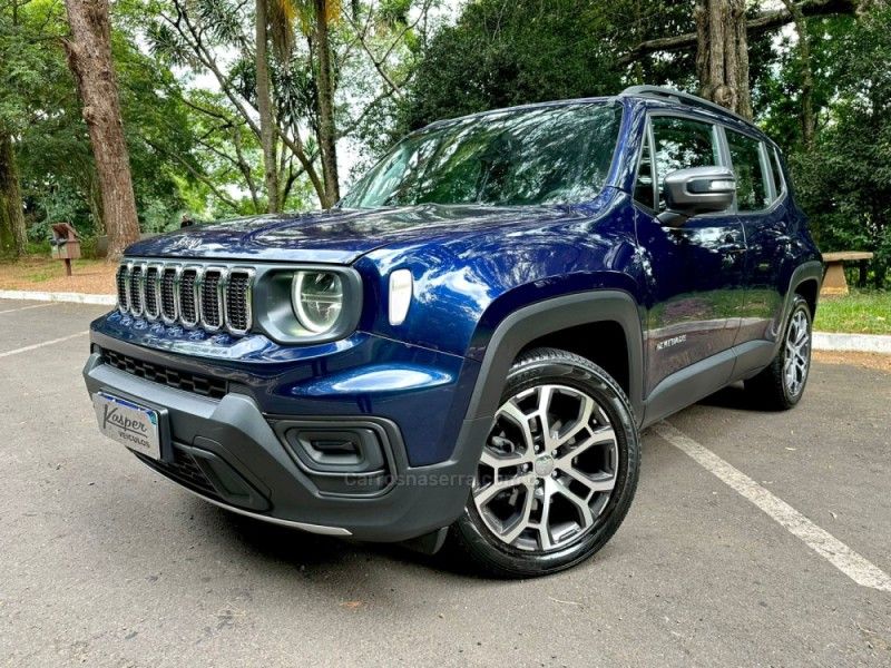 JEEP RENEGADE 1.3 LONGITUDE T270 TURBO 2023/2024 KASPER VEÍCULOS DOIS IRMÃOS / Carros no Vale