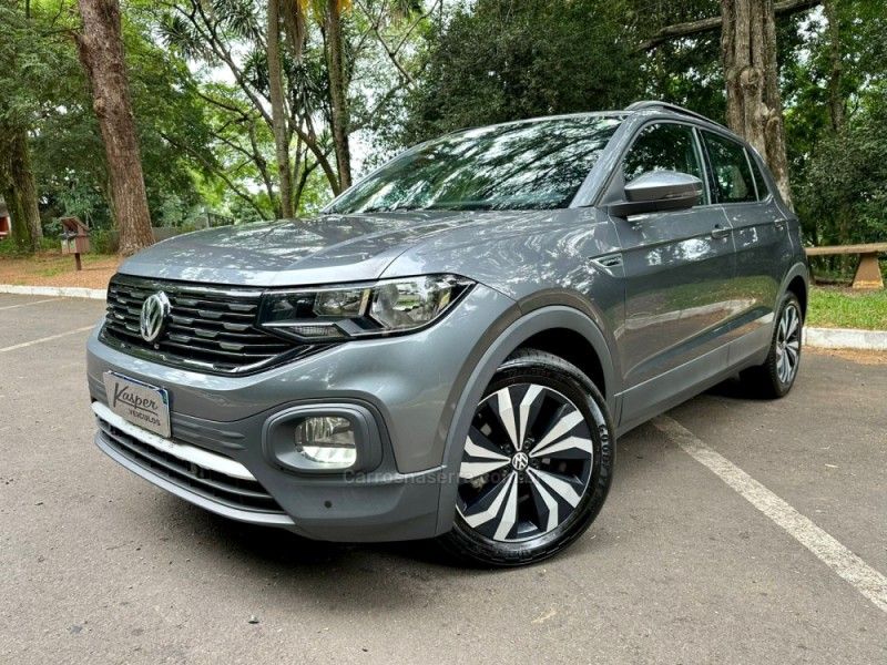 VOLKSWAGEN T-CROSS 1.0 COMFORTLINE TSI 2020/2021 KASPER VEÍCULOS DOIS IRMÃOS / Carros no Vale