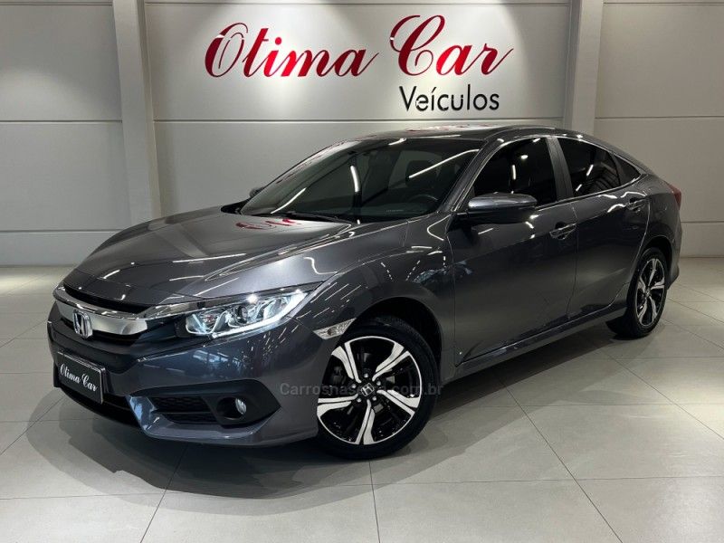 HONDA CIVIC 2.0 16V FLEXONE EXL CVT 2019/2019 ÓTIMA CAR FLORES DA CUNHA / Carros no Vale