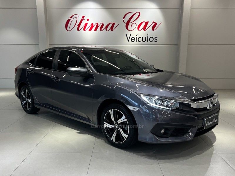 HONDA CIVIC 2.0 16V FLEXONE EXL CVT 2019/2019 ÓTIMA CAR FLORES DA CUNHA / Carros no Vale