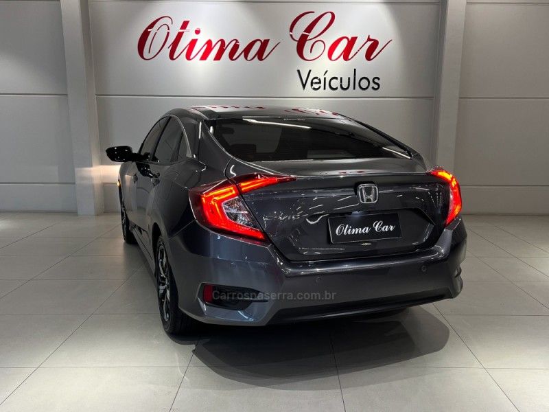 HONDA CIVIC 2.0 16V FLEXONE EXL CVT 2019/2019 ÓTIMA CAR FLORES DA CUNHA / Carros no Vale