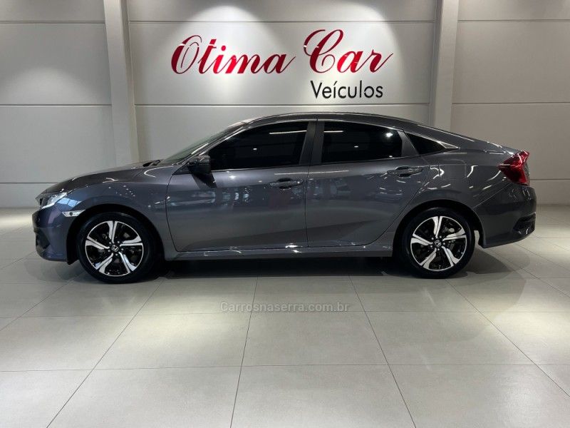 HONDA CIVIC 2.0 16V FLEXONE EXL CVT 2019/2019 ÓTIMA CAR FLORES DA CUNHA / Carros no Vale