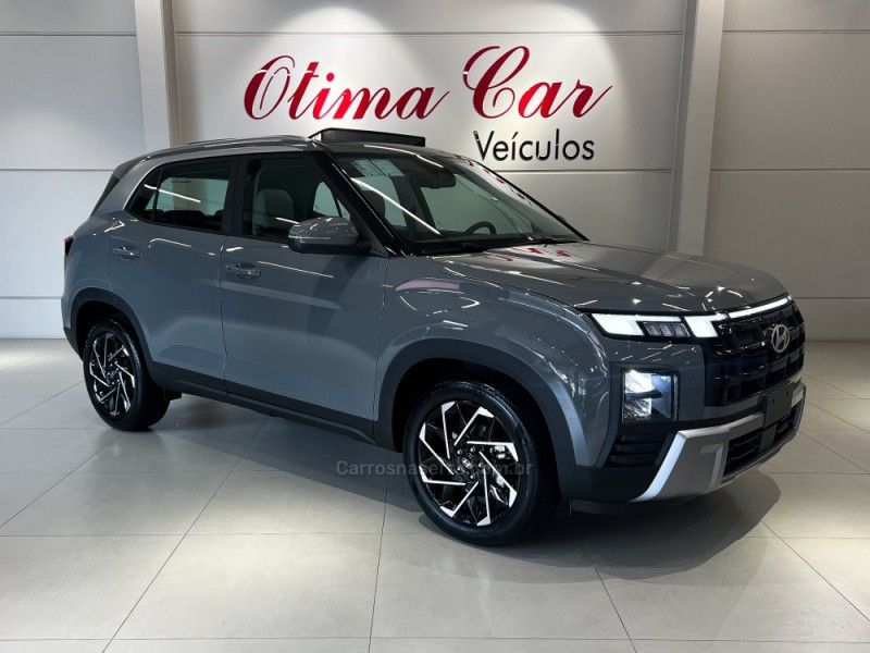 HYUNDAI CRETA 2.0 ULTIMATE 16V 2024/2025 ÓTIMA CAR FLORES DA CUNHA / Carros no Vale