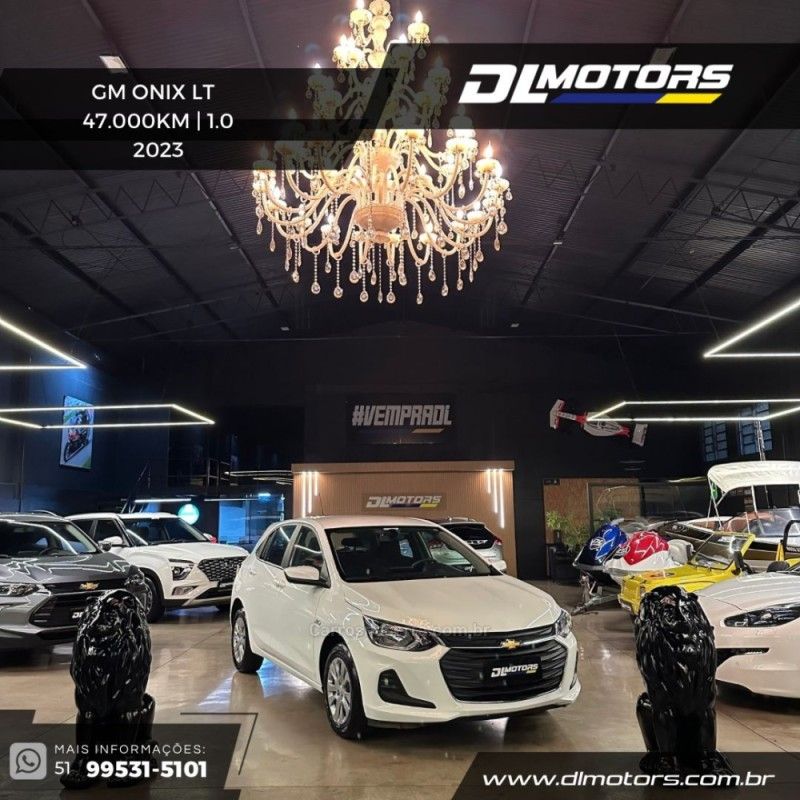 CHEVROLET ONIX 1.0 LT 12V TURBO 2023/2023 DL MOTORS LAJEADO / Carros no Vale