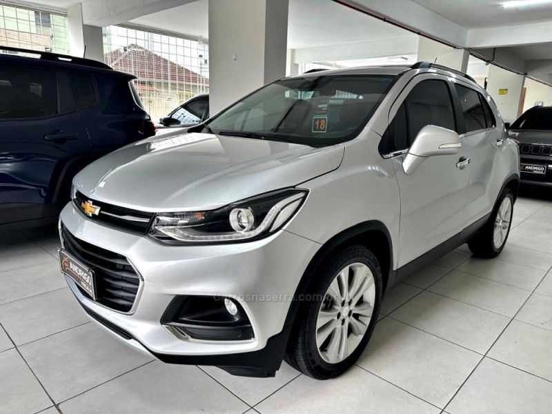 CHEVROLET TRACKER 1.4 16V PREMIER TURBO 2018/2018 ANDRIGO VEÍCULOS CAXIAS DO SUL / Carros no Vale