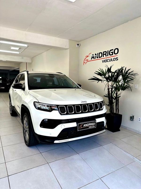 JEEP COMPASS 1.3 LONGITUDE T270 16V TURBO 4X2 2022/2023 ANDRIGO VEÍCULOS CAXIAS DO SUL / Carros no Vale