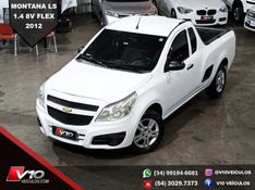 CHEVROLET MONTANA 1.4 MPFI LS CS 8V 2012/2012 V10 VEÍCULOS CAXIAS DO SUL / Carros no Vale