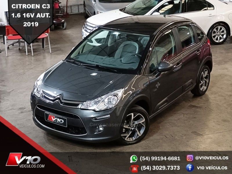 CITROËN C3 1.6 URBAN TRAIL 16V 2018/2019 V10 VEÍCULOS CAXIAS DO SUL / Carros no Vale