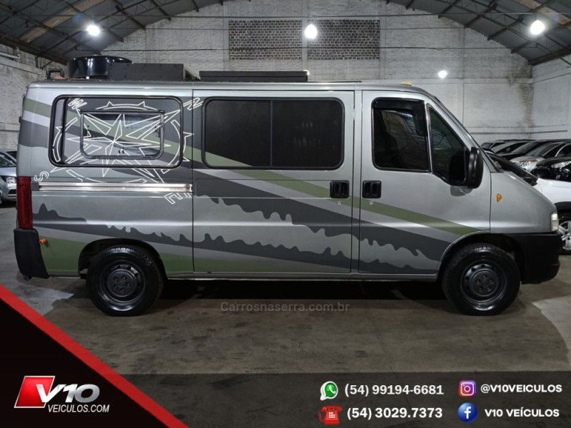 FIAT DUCATO 2.3 MINIBUS TETO BAIXO 16V TURBO 3P 2009/2010 V10 VEÍCULOS CAXIAS DO SUL / Carros no Vale