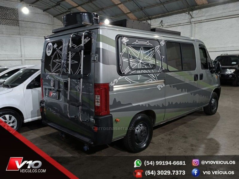 FIAT DUCATO 2.3 MINIBUS TETO BAIXO 16V TURBO 3P 2009/2010 V10 VEÍCULOS CAXIAS DO SUL / Carros no Vale