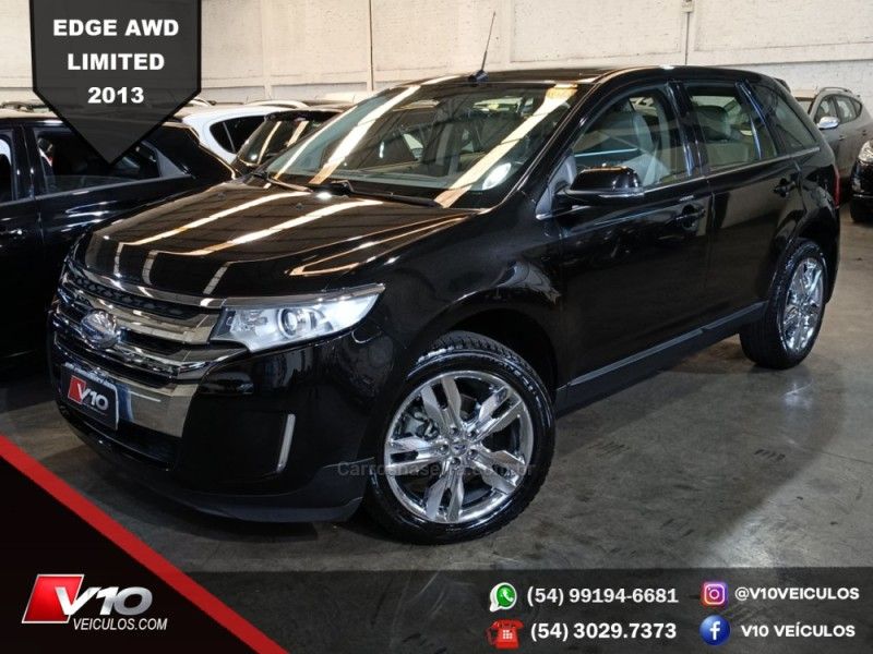 FORD EDGE 3.5 LIMITED AWD V6 24V 2013/2013 V10 VEÍCULOS CAXIAS DO SUL / Carros no Vale