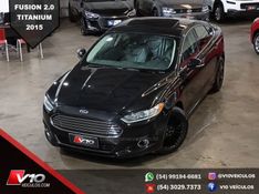 FORD FUSION 2.0 TITANIUM GTDI ECOBOOST FWD 2014/2015 V10 VEÍCULOS CAXIAS DO SUL / Carros no Vale