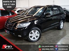 HYUNDAI SANTA FÉ 2.7 MPFI GLS V6 24V 200CV 2008/2009 V10 VEÍCULOS CAXIAS DO SUL / Carros no Vale