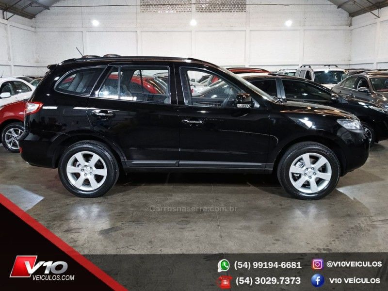 HYUNDAI SANTA FÉ 2.7 MPFI GLS V6 24V 200CV 2008/2009 V10 VEÍCULOS CAXIAS DO SUL / Carros no Vale